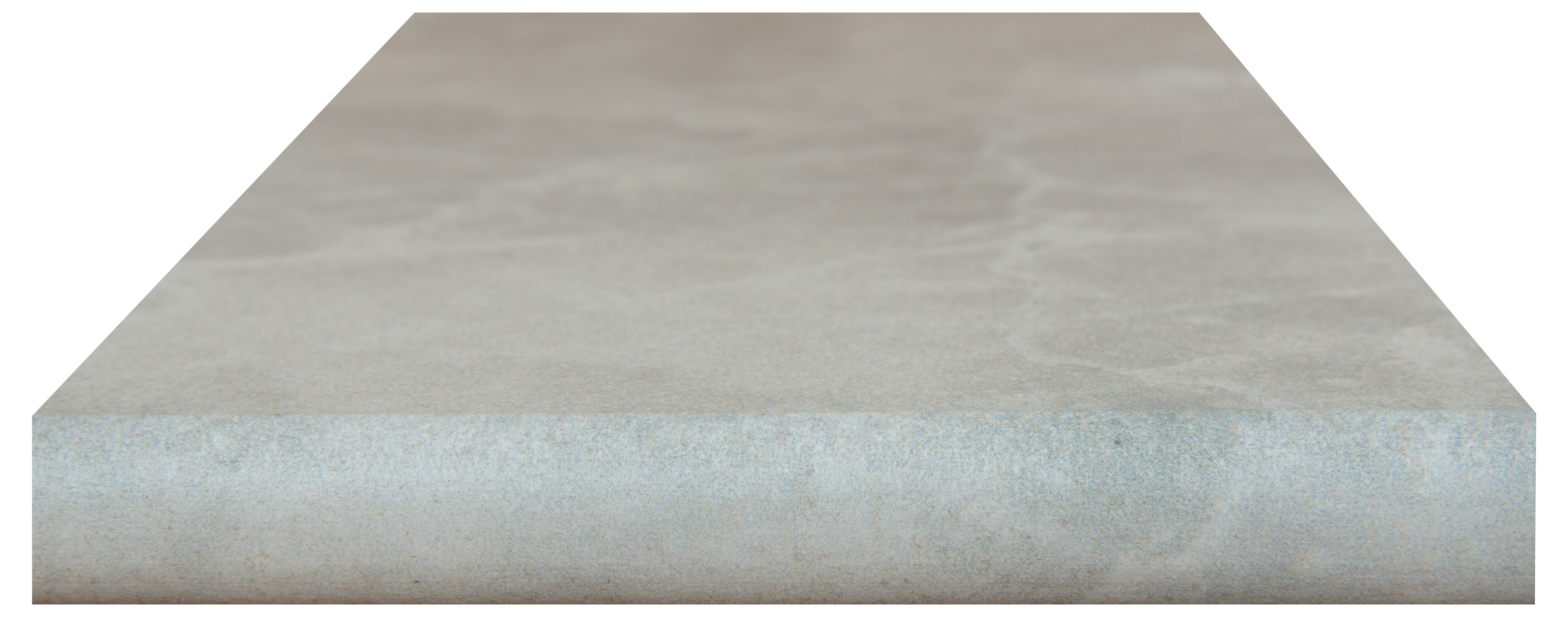 Praia Grey 24 in. x 13 in. Matte Porcelain Pool Coping (4.33 sq. ft. / case)