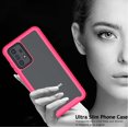 thumbnail image 5 of Galaxy A52 4G / Galaxy A52 5G Case, Sturdy Case for 2021 Samsung Galaxy A52 5G, Njjex Full-Body Rugged Transparent Clear Back Bumper Case Cover for Samsung Galaxy A52 2021 -Hot Pink, 5 of 10