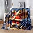 thumbnail image 2 of Manta cálida de Navidad para adultos y niños, manta de sofá para decoración de dormitorio y sala de estar, regalo de invierno, Dropship, 2 of 4