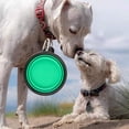 thumbnail image 2 of Lot de 2 grandes gamelles pliables pour chien, , pour voyage, randonnée, marche, eau et nourriture (bleu clair + vert clair) Kuyhfg Bienvenido a Kuyhfg, 2 of 3