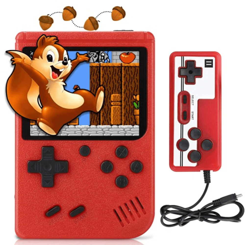 Generic Handheld Game Console 400 Classic FC Games For Two Players 3 Inch Color Screen USB 