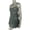 Green, variant on Women's Rhinestone Decor Mini Cami Dress with Stretch Bodice Sparkle Look Fabric 100% Polyester for Party Wearable Gear