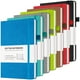 thumbnail image 1 of Cuaderno punteado, tamaño A5, 120 g/m², 160 páginas, funda de piel, paquete de 7 unidades, 1 of 6