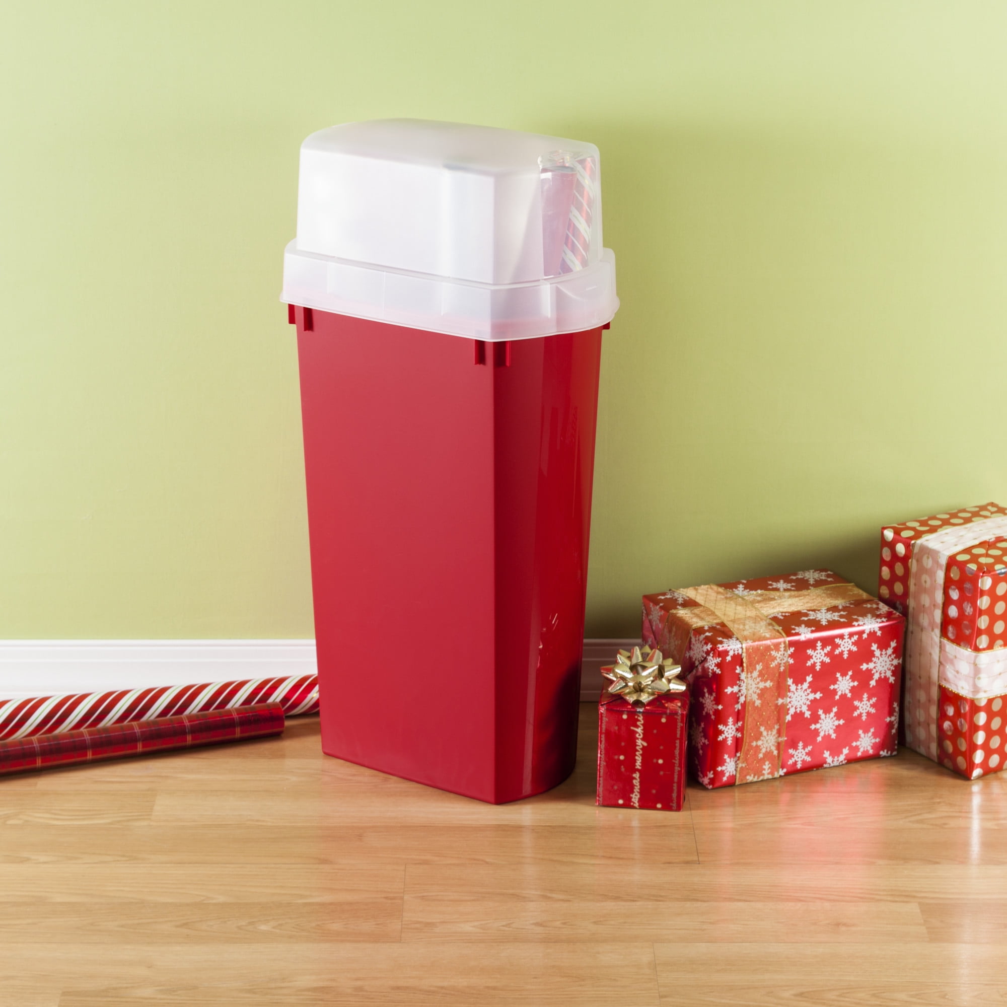 Sterilite Boîte pour Papier d'Emballage 30", Rouge