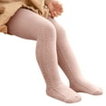 thumbnail image 3 of XQYLOS Girls Cable Knit Tights Ballet Dance Stretchy 𝖴niform Stockings Footed Warm Cute Leggings Pantyhose for Kids Winter Wear, 3 of 5