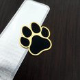 thumbnail image 3 of 1 pieza de calcomanía para coche con forma de pata en 3D, emblema de insignia de animal de metal, huellas de perro, gato, oso, calcomanías de diseño moderno, accesorios de estilo para automóvil, 3 of 5