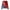Red, variant on Ovticza Usa Flag Scrub Jackets Long Sleeve Snap Front Medical Scrubs for Women Pediatric Nurse Uniform with Pockets Blue L