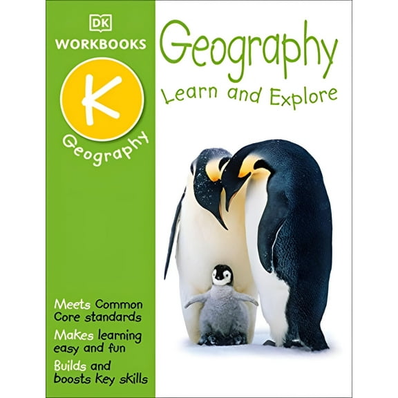 DK Workbooks: DK Workbooks: Geography, Kindergarten : Learn and Explore (Paperback)