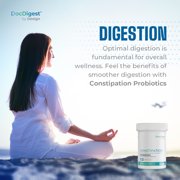 Constipation Relief Probiotics - Constipation Treatment, Men and Women, Once Daily, Doc Digest by Design..