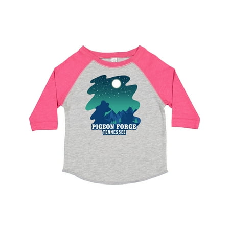 

Inktastic Smoky Mountains Pigeon Forge Tennessee with Bear Gift Toddler Boy or Toddler Girl T-Shirt