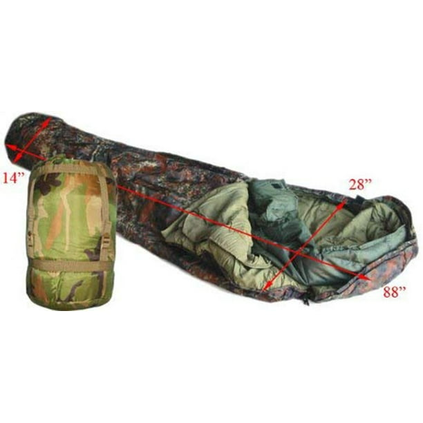 Us Army Style Modular Sleeping Bag Systemwoodland