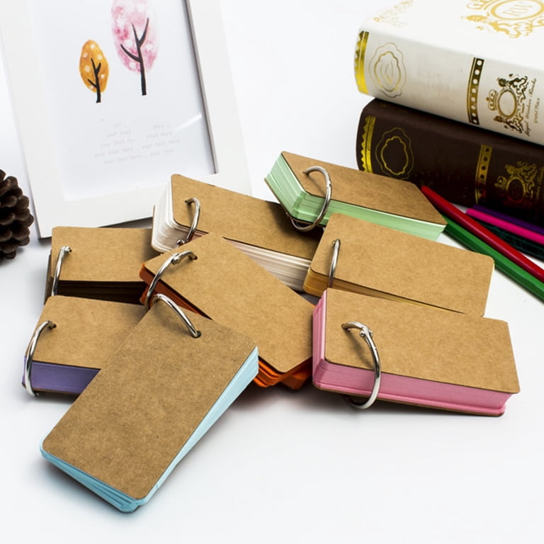 index cards with binder ring Card the **note card organizer**s slim profile slips easily into bags or backpacks 1InTheOffice Index Cards with Ring
