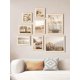 thumbnail image 5 of 1pc Thickened Tenon Oil Painting Frame Decorative Picture Frame, Reusable Diamond Art Painting Frame, Home Wall Art Decor Gift, 5 of 5