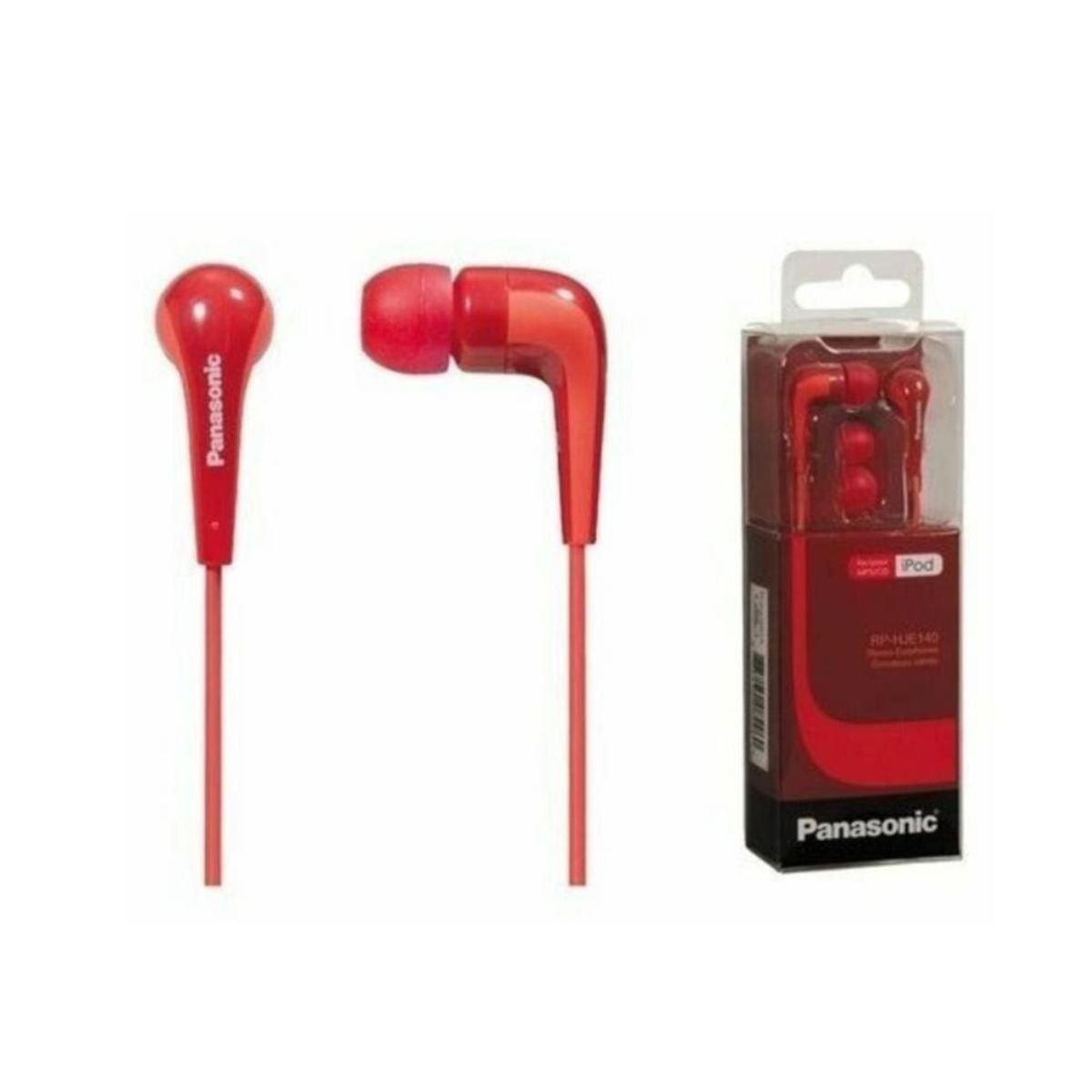 Audifono Panasonic Rp-Hje140 Rojo