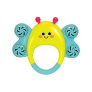 Manhattan Toy Butterfly Tambourine Musical Baby Rattle