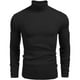 thumbnail image 1 of Camisa de manga larga para hombre, suéter de punto fino, cuello alto, suéter informal, 1 of 4