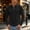 Black, variant on Long Sleeve Polo Shirts for Men Versatile Fit Warm Fashion Collared Outdoor Shirt Casual Sport Pullover Comfortable Top
