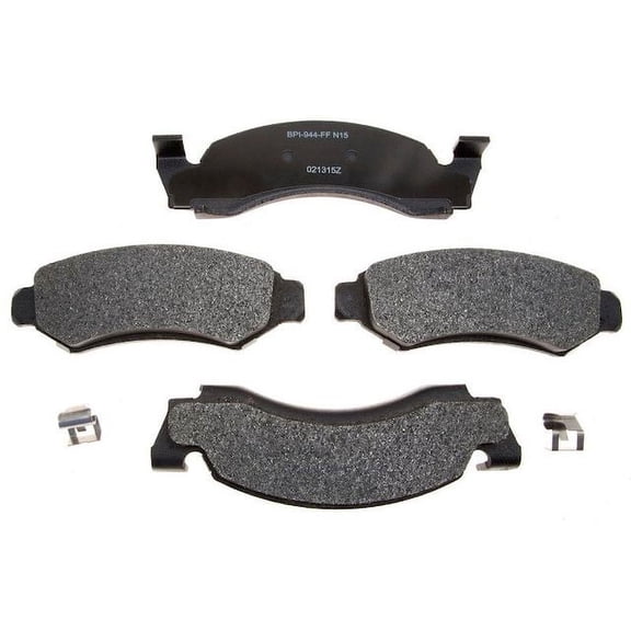 Front Brake Pad Set - Compatible with 1987 - 1993 Ford F-150 1988 1989 1990 1991 1992