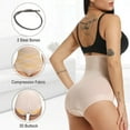 thumbnail image 4 of SHAPEVIVA Tummy Control Shapewear Panties for Women High Waisted Body Shaper Slimming Shapewear Underwear Girdle Panty, 4 of 5