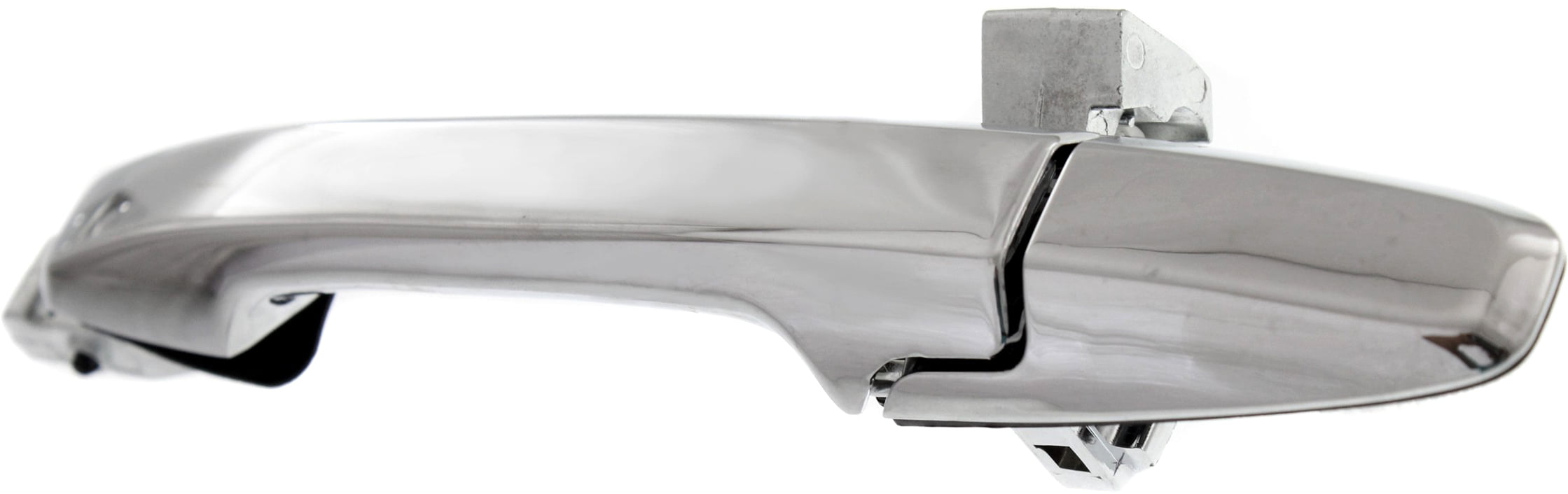 Replacement REPH491595 Exterior Door Handle Compatible with 2006-2011 Honda Civic 2009-2014 Pilot Rear, Left Driver Chrome