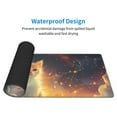 thumbnail image 4 of Xecao Starry Sky Constellation Cat for Mouse Pad - Waterproof Extended Contour Mouse Mat, Large Gaming Mousepad Laptop Keyboard Mat with Non-Slip Rubber Base, 4 of 8