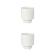 thumbnail image 4 of Yuarrent Maceta: resistente a la corrosión y liviana para interiores y exteriores Transpirable blanco medio blanco medio 2Conjunto, 4 of 6