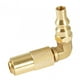 thumbnail image 1 of Adaptador de codo de conexión rápida RV de 1/4 pulgadas, accesorio de conversión, adaptador de codo de propano, adaptador de codo de 90 grados para RV Sharpla Adaptador de codo de propano, 1 of 7