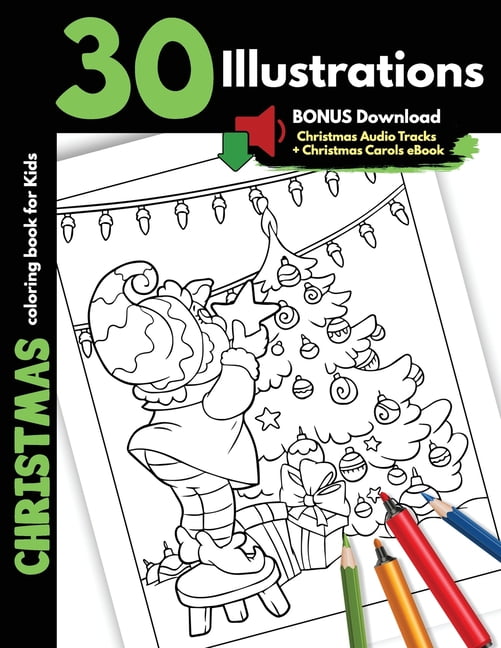Download Christmas Coloring Book For Kids : 30 Christmas ...