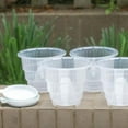thumbnail image 3 of 4 Pack Root Control Pot Phalaenopsis Orchid Pot Transparent With Holes And Tray, 3 of 10