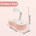 thumbnail image 3 of Tablet Pillow Stand with 2 Trays - Soft Comfortable Bed Reading Accessory Holder for 4-13 Inch Phones, Tablets, Kindles, and E-Readers, 3 of 9