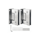 thumbnail image 1 of 2pcs Bisagra Muro Vidrio Plata Para 8-12mm Puerta De Cristal plata, 1 of 5