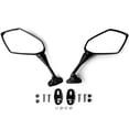 thumbnail image 2 of Krator Universal Black Motorcycle Mirrors Compatible with KTM Super Duke 990 1190 RC8 R, 2 of 4