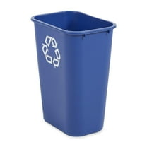 Wastebasket Recycling Large 41 Qt Blue