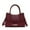 Burgundy, variant on Gili Women's Crocodile Embossed Vegan Leather Tote Bag Purse by Mia K - Denim