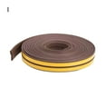 thumbnail image 2 of 10m Weather Stripping Seal Strip for Doors/Windows Self-Adhesive Backing Seals Large Gap Easy Cut to Size, 2 of 8