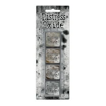 Tim Holtz Distress Mini Oxide Ink Pads 4/Pkg-Kit #12