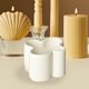 thumbnail image 1 of Tarro de cerámica vacío para velas, elegante y decorativo, para hacer velas aromáticas, ideal para manualidades, decoración del dormitorio y el hogar. Beige, 1 of 8