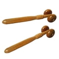 thumbnail image 1 of EeaseMX 2 masajeadores de madera aromática para la nariz, herramienta de belleza, rodillo masajeador facial, clip moldeador para levantar la nariz., 1 of 7