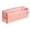 Pink, variant on Double Layer Mesh Pencil Pouch Transparent Zipper Bag Clear Supply Organizer for Test Rules Office Supplies Storage Virelaxpo