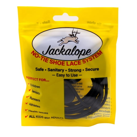 Black Regular Jackalope Laces