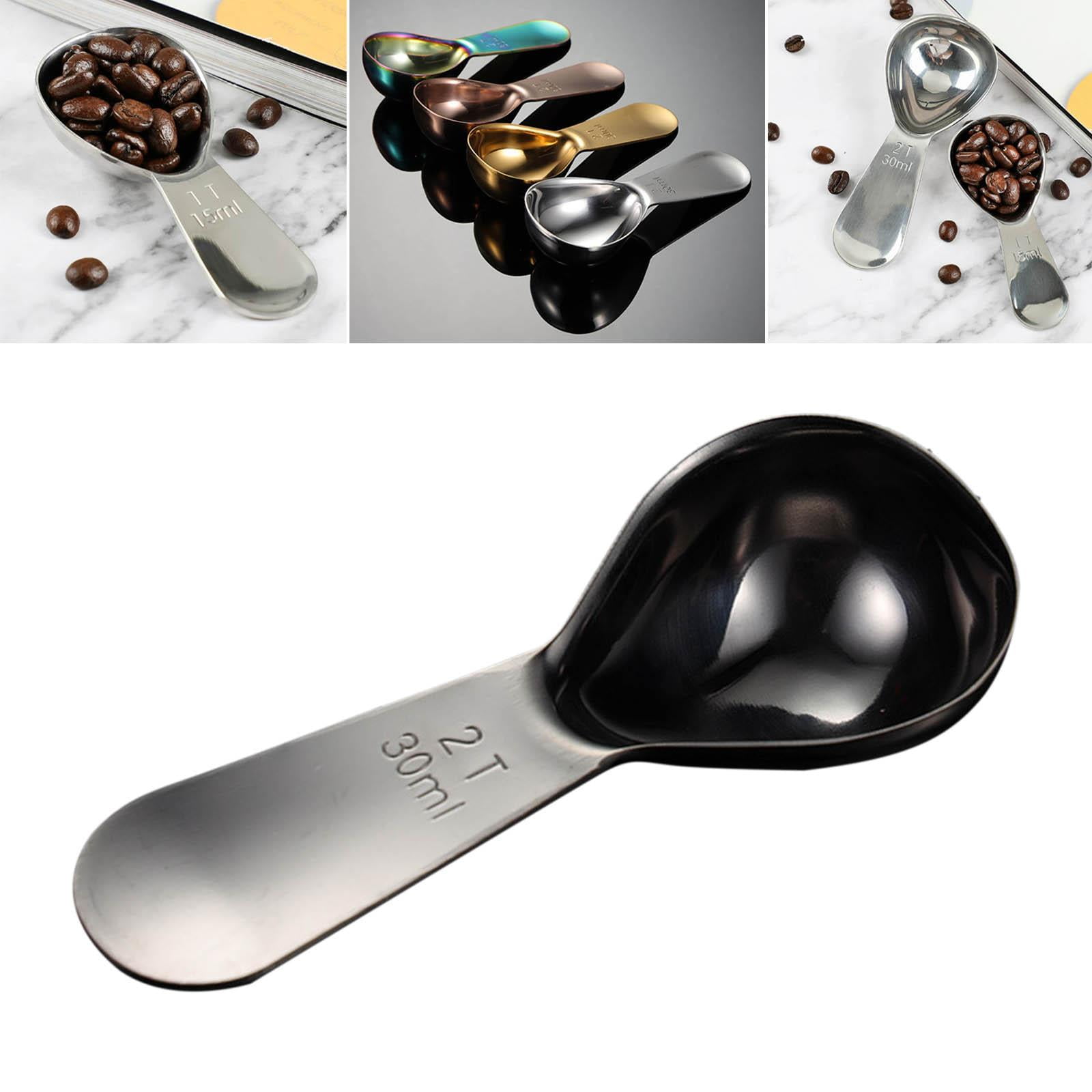 2 Cuillères à Mesurer Carrées En Acier Inoxydable - Pour Lait En Poudre, Épices, Cuisine - 12,5 Cm - 9