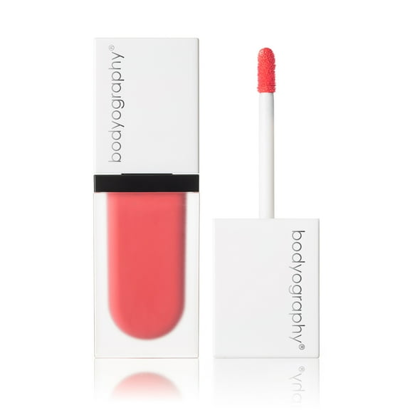 Bodyography Liquid Blush Plus Lip, Liquid Lipstick, Blush, Melody, 0.19 oz