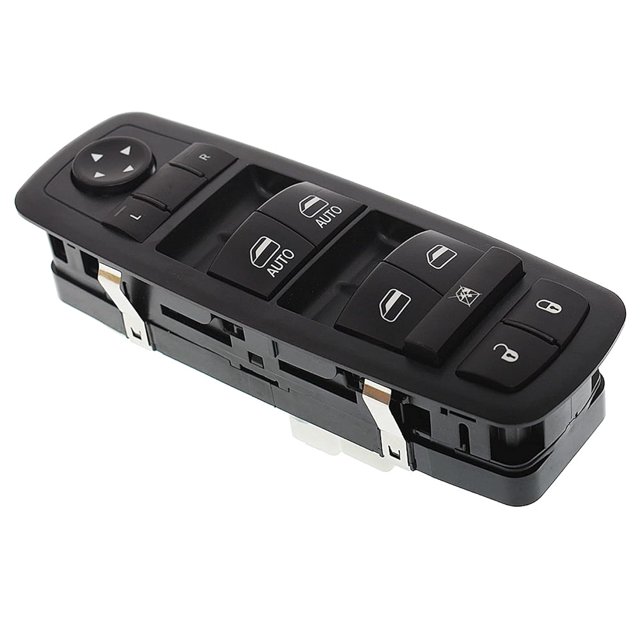 Yazoeia Front Left Master Power Window Switch Replacement for 2014-2016 Jeep Grand Cherokee/2014-2015 Dodge Durango 68184802AA 68184802AB 68184802AC CJC912-184098