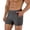 43# Gray, variant on Compression Shorts Men with Pocket Spandex Running Shorts Sport Athletic Workout Performance Underwear Black M