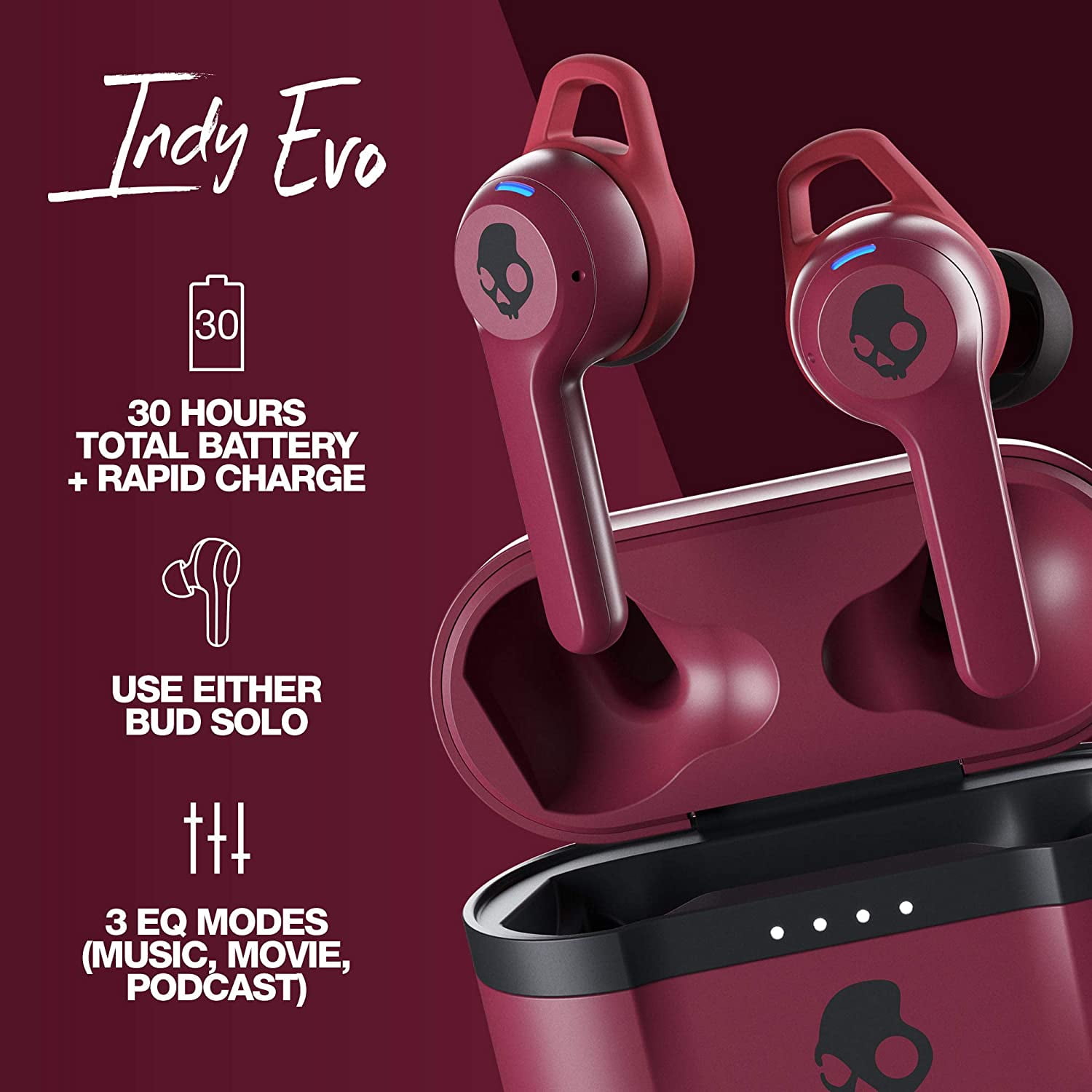 skullcandy indy evo true wireless earbuds tiendas