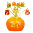 thumbnail image 4 of Decoración de mesa Feng Shui para Festival de Primavera, resina decorativa hecha a mano y aleación para exhibición del hogar, decoración del coche, , Estilo A, 4 of 10