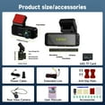 thumbnail image 4 of Podofo 4K Dash Cam Front and Rear Full HD Dash Camera for Cars, Free 64GB Card, Built-in GPS/WiFi, 3.16" IPS Screen Dashcam Support App Control, G-Sensor, Night Vision, 24H Parking Mode, 4 of 10