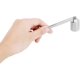 thumbnail image 4 of Vela de acero inoxidable Snuffer Wick Dipper Oil Lamp Trim Trimmer Scissor Cutter Tool Gancho (Plata) WD.WDQZL Hogar, 4 of 7