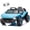 Blue, variant on Cirui 12V Licensed Volkswagen Beetle Kids Ride On Electric Car, 6-Wheeler Toy Car with Remote Control, LED Headlights, Horn, USB Music Player,Green