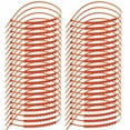 thumbnail image 2 of LEEYNEER 40 Pcs Chaînes Anti-Neige Réutilisables pour Voiture, Chaînes Antidérapantes, Attache Universelle Réglable pour Pneus d'Urgence, Neige, Boue, Largeur des Pneus, 2 of 6